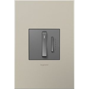 Legrand ADWRRRM1 Adorne RF Smart Whisper Wi-Fi Ready Remote Dimmer - Magnesium