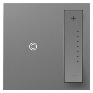 Legrand ADTP703HM2 Adorne Single Pole/3-Way 700 Watt Incandescent/Halogen SofTap Dimmer Switch - Magnesium