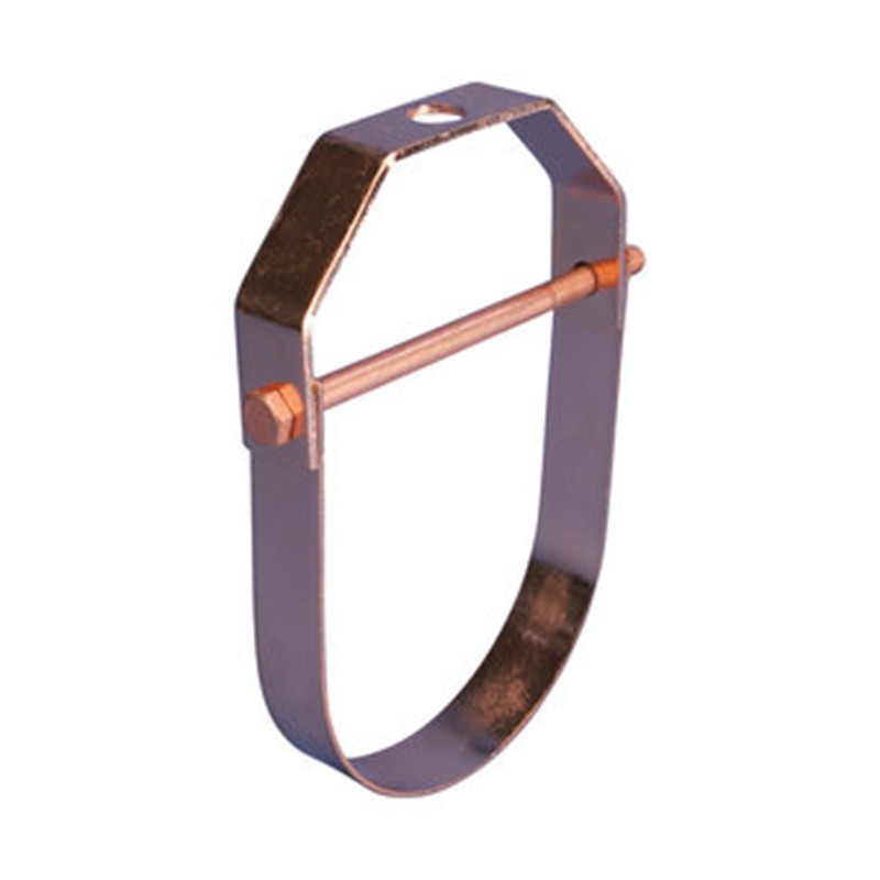 nVent Caddy 4020050CP Clevis Hanger for Copper Tube Light Duty 1/2in Pipe 3/8in Rod