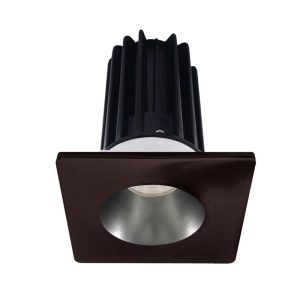 Lotus LED-2-S8W2-40K-2RRCH-2STBZ 2" Recessed 8W LED 4000K 620 lm 38° Type IC Damp Air-Tight ES T24 CRI 90+