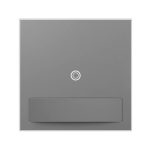 Legrand ASVS12G4 Adorne 600 Watt 120-Volt Single Pole/3-Way Vacancy Motion Sensor Switch - Magnesium