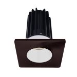 Lotus LED-2-S15W-5CCT-2RRWH-2STBZ 2" Recessed 15W LED 5CCT 1000 lm 38° Type IC Wet Air-Tight ES T24 CRI 90+