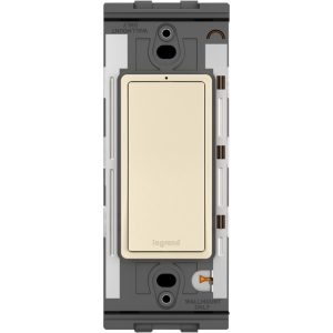 Legrand WNRL23LA Radiant Wireless Remote Smart Light Switch With Netatmo - Matte Light Almond