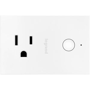 Legrand WWP10CCV2 Pass & Seymour 15 Amp Smart Plug-In Wireless Switch - White