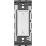 Legrand WNRL43WH Radiant Sleep/Wake Wireless Smart Switch with Netatmo - Matte White