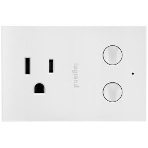 Legrand WNP10 Radiant Smart Plug-In Switch with Netatmo - Matte White
