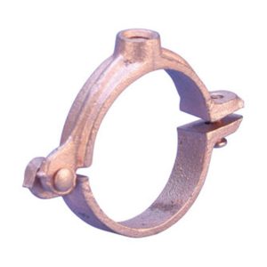 nVent Caddy 4560050CP Malleable Split Ring Hanger for Copper Tube 1/2in Copper Tube