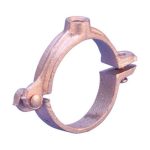 nVent Caddy 4560075CP Malleable Split Ring Hanger for Copper Tube 3/4in Copper Tube