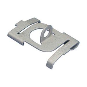 nVent Caddy 4G16HWH White Twist T-Grid Clip with 90Deg 1/4in Plain Hole