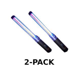 LUMASTROBE BT-TAC-PK (2 PACK) TRAFFIC BATON RED/BLUE