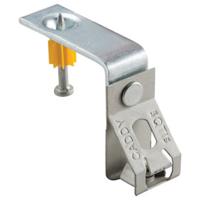 nVent Caddy 4QTIBSF Rod Lock Spring Steel Rod Hanger Shot-Fire Bracket 1/4in Rod