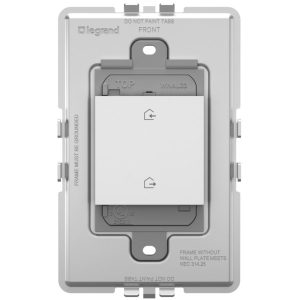 Legrand WNAL33W1 Adorne Home/Away Wireless Smart Switch With Netatmo - Matte White