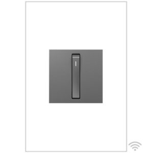 Legrand ASWRRRM1 Adorne RF Smart Whisper Wi-Fi Ready Remote Switch - Magnesium