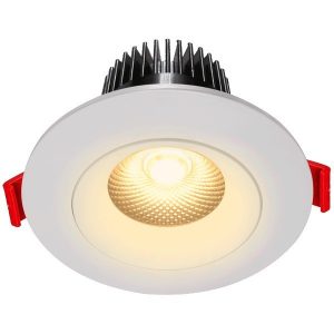 Lotus AD-35-S12W-5CCT-WH-REY 3.5" Round Venus Adjustable 12W LED White Trim 5CCT 38° Type IC Wet Air-Tight ES T24 CRI 90+