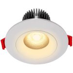 Lotus AD-35-S12W-DTW-WH-REY 3.5" Round Venus Adjustable 12W LED White Trim Dim-to-Warm