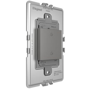 Legrand WNAL33M1 Adorne Home/Away Wireless Smart Switch With Netatmo - Matte Magnesium