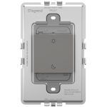 Legrand WNAL43M1 Adorn Sleep/Wake Wireless Smart Switch with Netatmo - Matte Magnesium