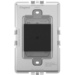 Legrand WNAL23G1 Adorne Wireless Remote Smart Light Switch With Netatmo - Matte Graphite