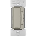 Legrand LC2101NI Radiant Single Pole CFL/ELV/LED/MLV Smart Dimmer - 700 Watts - Nickel