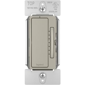 Legrand LC2101NI Radiant Single Pole CFL/ELV/LED/MLV Smart Dimmer - 700 Watts - Nickel
