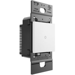 Legrand WNAL10W1 Adorne 15 Amp 1800-Watt Single Pole Smart Light Switch With Netatmo - Matte White