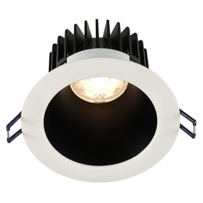 Lotus LD4R-27K-HO-4R-BR-WT 4" Round Deep Regressed HO 18W 2700K 30° 1500 lm Type IC Air-Tight Wet Plenum ES