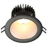 Lotus LD4R-27K-HO-4R-SR-BT 4" Round Deep Regressed HO 18W 2700K 30° 1500 lm Type IC Air-Tight Wet Plenum ES