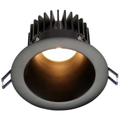 Lotus LD4R-50K-HO-4R-BR-BT 4" Round Deep Regressed HO 18W 5000K 30° 1700 lm Type IC Air-Tight Wet Plenum ES CRI 90+