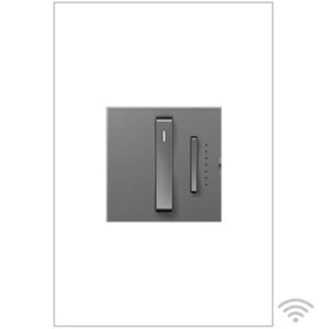 Legrand ADWR600RMHM1 Adorne 600-Watt RF Smart Whisper Wi-Fi Ready Master Dimmer Switch No Neutral - Magnesium