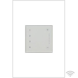 Legrand ADTHRIWHCW1 Adorne RF Smart Touch Wi-Fi Ready Scene Controller - White