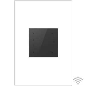 Legrand ADTHRIWHCG1 Adorne RF Smart Touch Wi-Fi Ready Scene Controller - Graphite