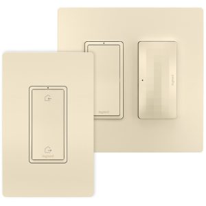 Legrand WNRH10KITLA Radiant Smart Switch/Gateway and Smart Switch With Netatmo Starter Kit - Matte Light Almond