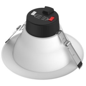 Lotus TP120-347-RT4-C-DIM-G1-ES 4" Round Commercial 5.5/8/12W 500/700/1000lm 30-35-40K 120-347V 0-10V Wet IC Air-Tight CRI 90+