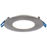 Lotus LL4R-40K-BN 4" Round Ultimate 13.5W LED 4000K Brushed Nickel 110° 800 lm Type IC Air-Tight Wet ES CRI 90+