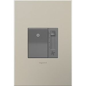 Legrand AAFN4S16AM4 Adorne 1.6-Amp 120-Volt Paddle Fan Switch - Magnesium