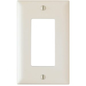 Legrand TP26LA TradeMaster 1-Gang Decorator Wall Plate - Light Almond
