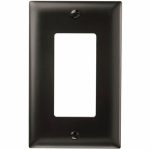 Legrand TP26BK TradeMaster 1-Gang Decorator Wall Plate - Black