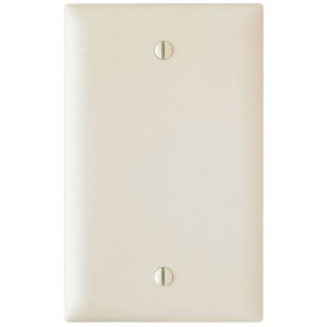 Legrand TP13LA TradeMaster 1-Gang Blank Wall Plate - Light Almond