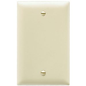 Legrand TP13I TradeMaster 1-Gang Blank Wall Plate - Ivory