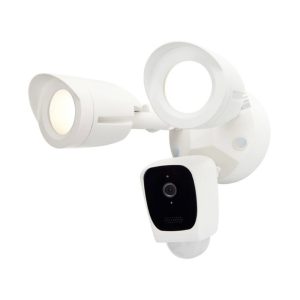 Satco 65-900 LED 20W White Outdoor Fixture Smart Camera 3000K