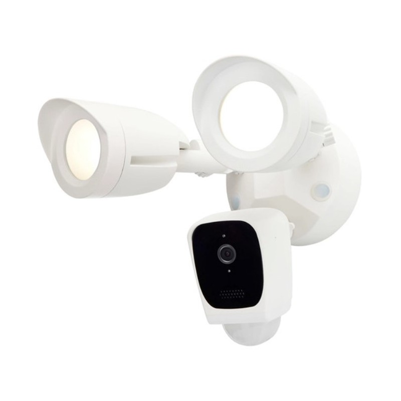 Satco 65-900 LED 20W White Outdoor Fixture Smart Camera 3000K