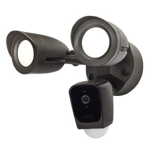 Satco 65-902 LED 20W Brown Outdoor Fixture Smart Camera 3000K