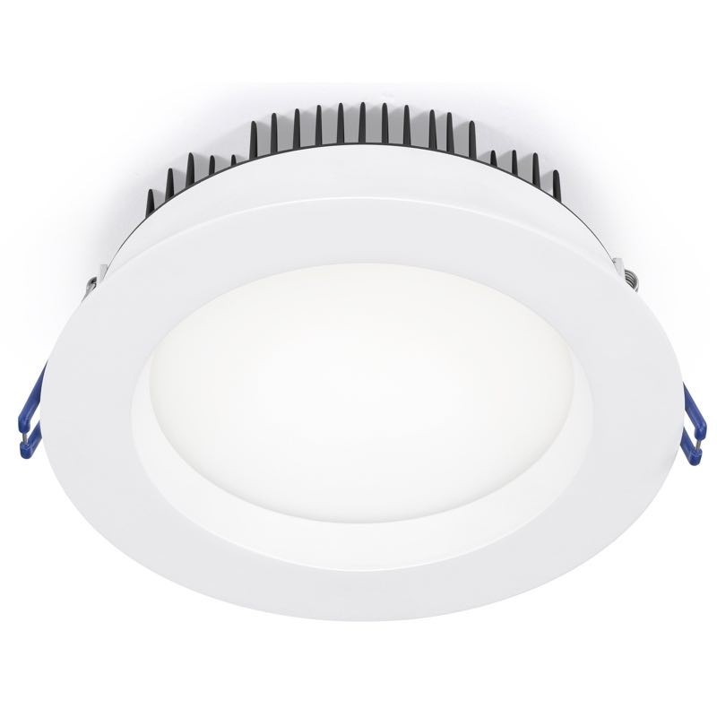 Lotus LL6RR-27K-WH 6" Round Regressed Plenum 17W LED 2700K White 95° 1150 lm Type IC Air-Tight Wet ES CRI 90+