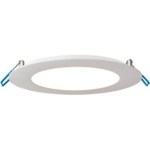 Lotus LL6R-30K-WH 6" Round Super Thin 17W LED 3000K White 110° 980 lm Type IC Air-Tight Wet ES CRI 90+