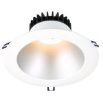 Lotus LD8R-5CCT-SR-WT 8" Round Deep Regressed 18W SR-WT 5CCT 38° Type IC Air-Tight Wet Plenum ES CRI 90+