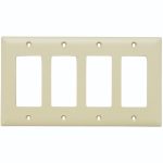 Legrand TPJ264I TradeMaster Jumbo 4-Gang Decorator Wall Plate - Ivory