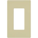 Legrand RWP26I Radiant 1-Gang Screwless Rocker Wall Plate - Ivory