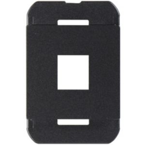 Legrand AC1PFG1 Adorne 1-Port Keystone Wall Frame - Graphite