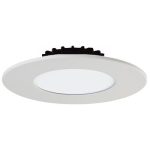 Lotus LED-S8W-3K-MT 4" Round Multi Fit LED 8W White Trim 3000K 500 lm Wet ES T24 CRI 90+