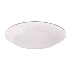Lotus CSC3017-LED-15W-3K-WH 6" Round Surface Mount Backlit LED Disk 15W 3000K 900 lm Wet CRI 90+